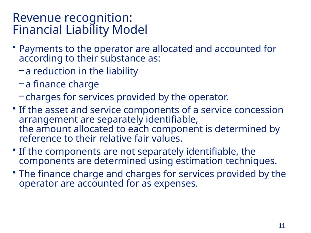Organization and Accounting for PPPs and - slide 11 of 28