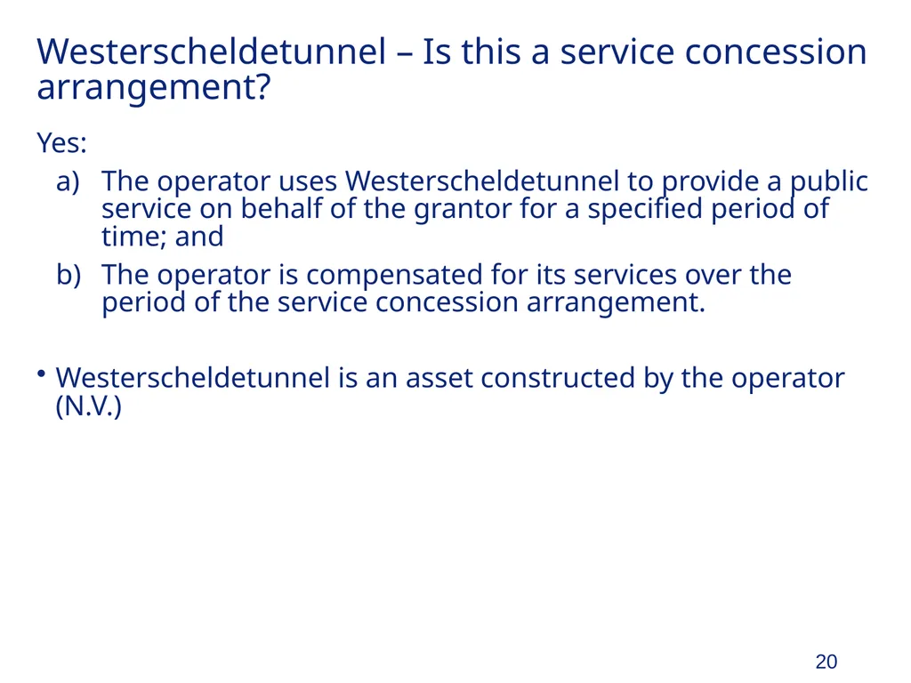 Organization and Accounting for PPPs and - slide 20 of 28
