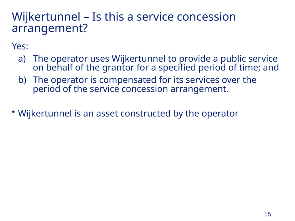 Organization and Accounting for PPPs and - slide 15 of 28