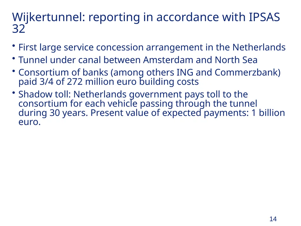 Organization and Accounting for PPPs and - slide 14 of 28