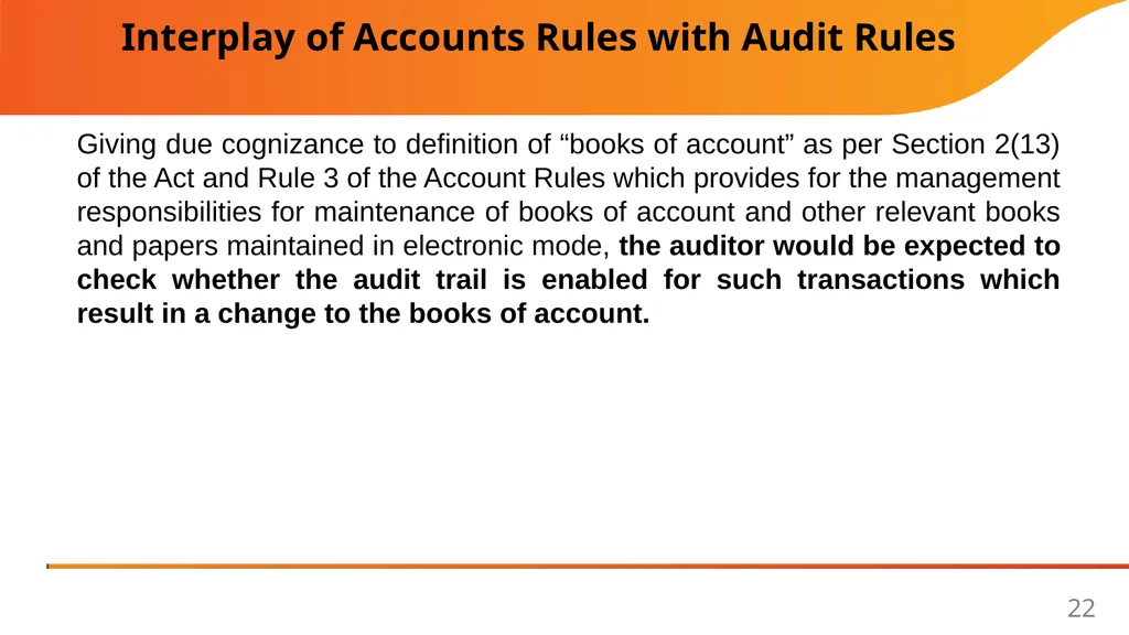 Implementation Guide on Reporting under Rule 11(g) - slide 22 of 49
