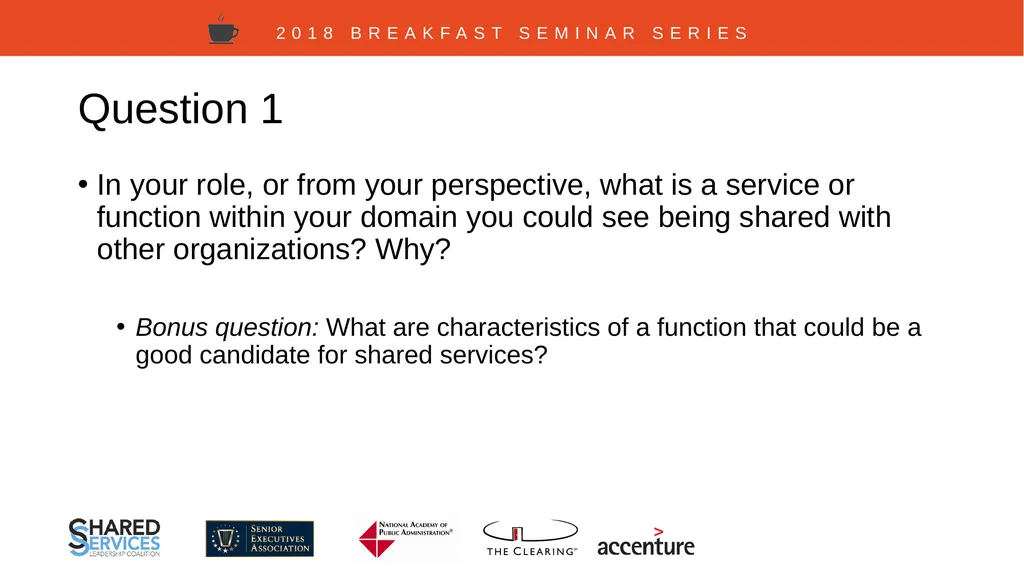 Shared Services: Busting the Myths Surrounding a - slide 4 of 15