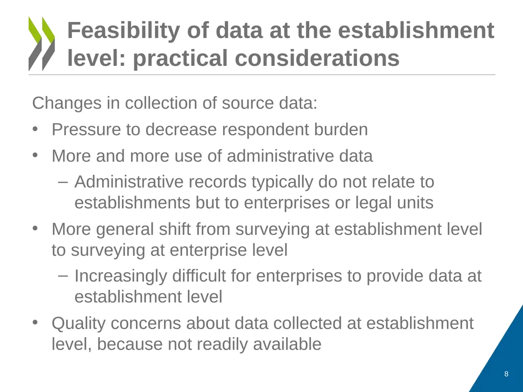 statistical units in describing the production - slide 8 of 17
