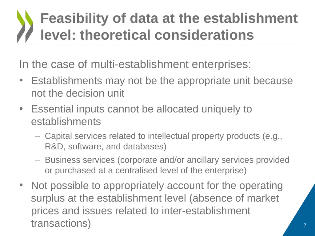 statistical units in describing the production - slide 7 of 17