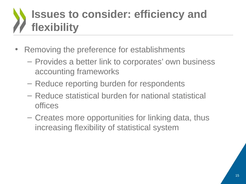 statistical units in describing the production - slide 15 of 17