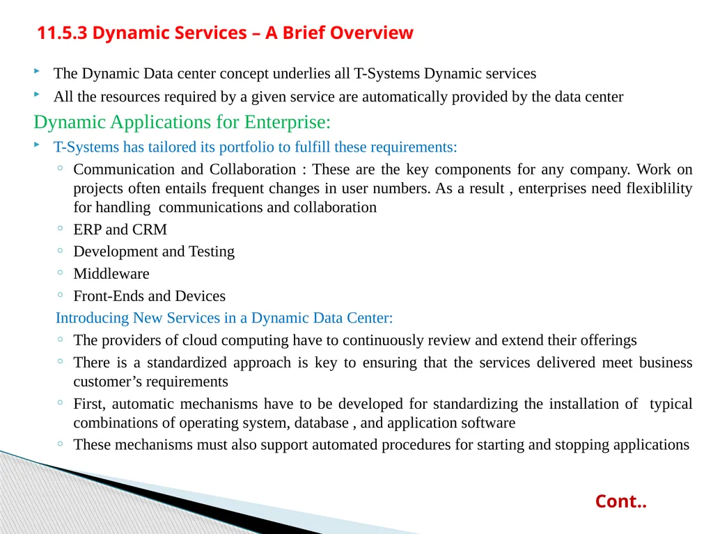 T- SYSTEMS’ CLOUD BASED SOLUTIONS FOR BUSINESS - slide 26 of 28