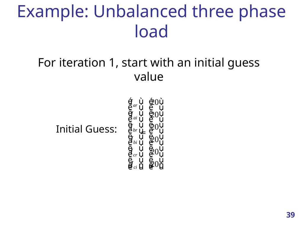 Linear Systems – Iterative methods Jacobi Method - slide 39 of 69