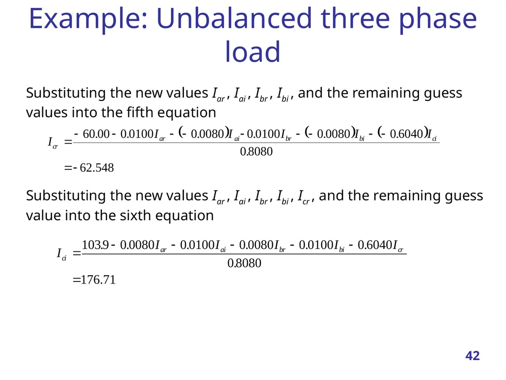 Linear Systems – Iterative methods Jacobi Method - slide 42 of 69