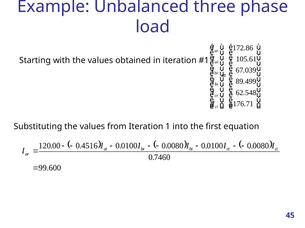 Linear Systems – Iterative methods Jacobi Method - slide 45 of 69