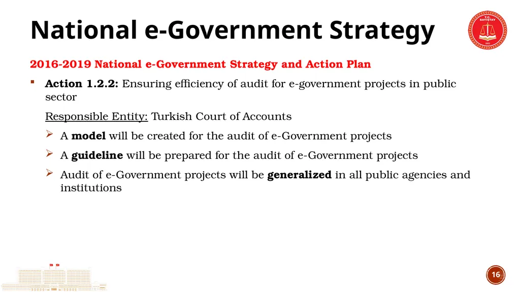 TCA’s Experience in IT Audit IT Audit Group - slide 16 of 29