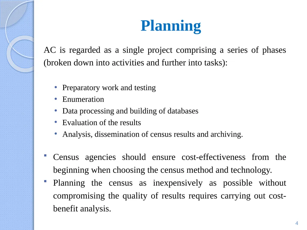 Eloi OUEDRAOGO Statistician, Agricultural Census - slide 4 of 33