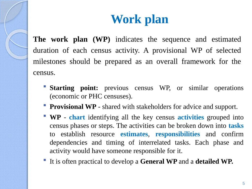 Eloi OUEDRAOGO Statistician, Agricultural Census - slide 5 of 33