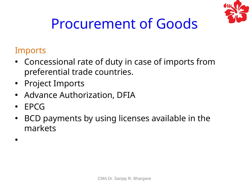 Compiled by CMA Dr. Sanjay R. Bhargave. Value - slide 18 of 23
