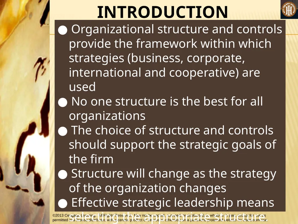 PART 3: STRATEGIC ACTIONS: STRATEGY IMPLEMENTATION - slide 9 of 70