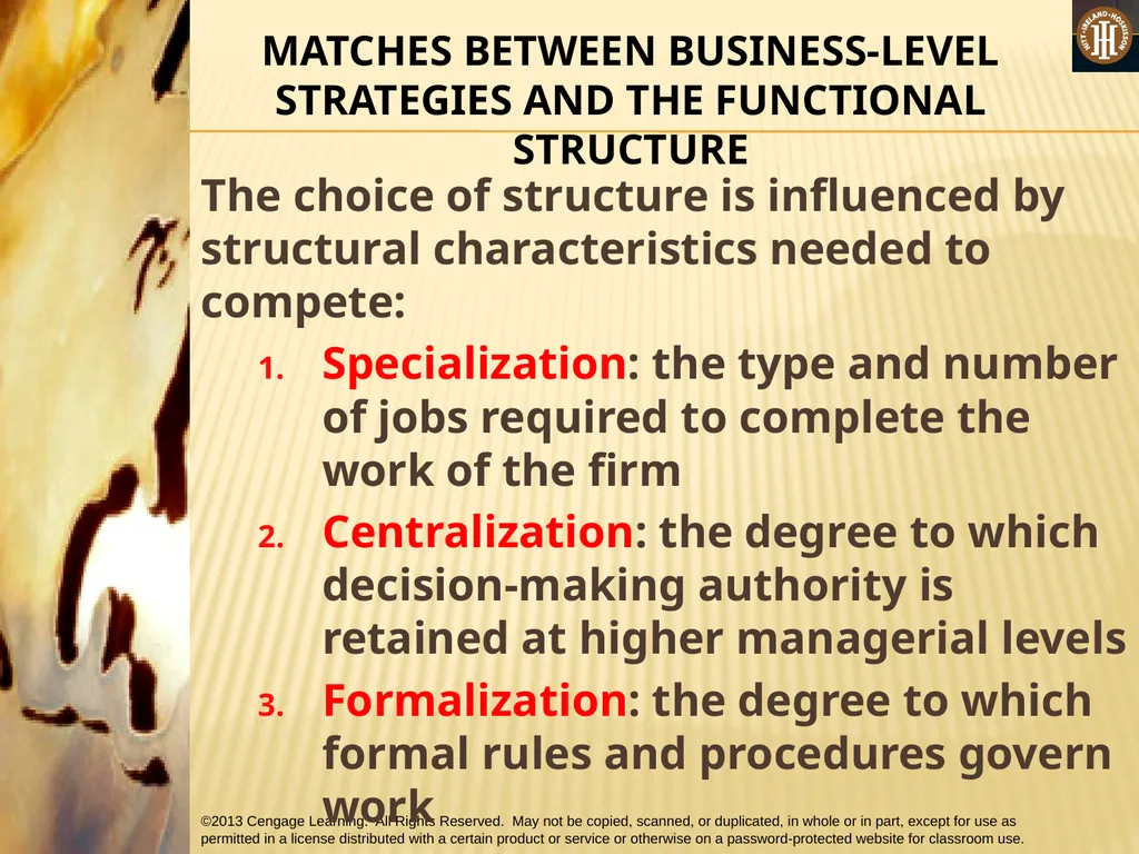 PART 3: STRATEGIC ACTIONS: STRATEGY IMPLEMENTATION - slide 28 of 70