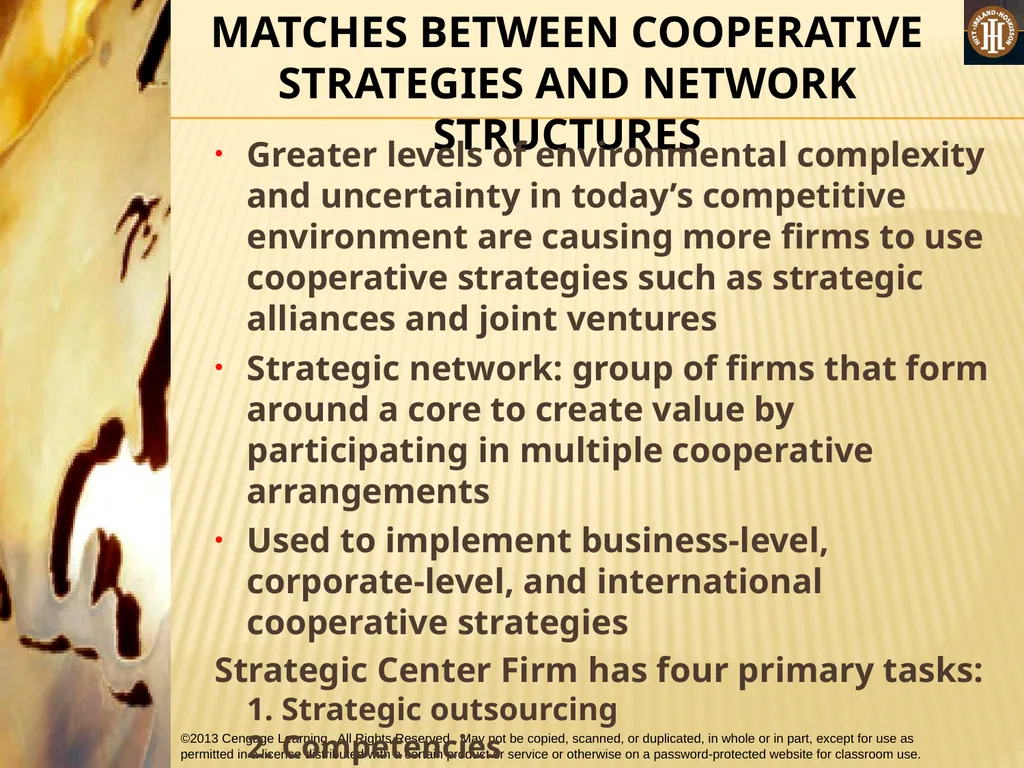 PART 3: STRATEGIC ACTIONS: STRATEGY IMPLEMENTATION - slide 63 of 70
