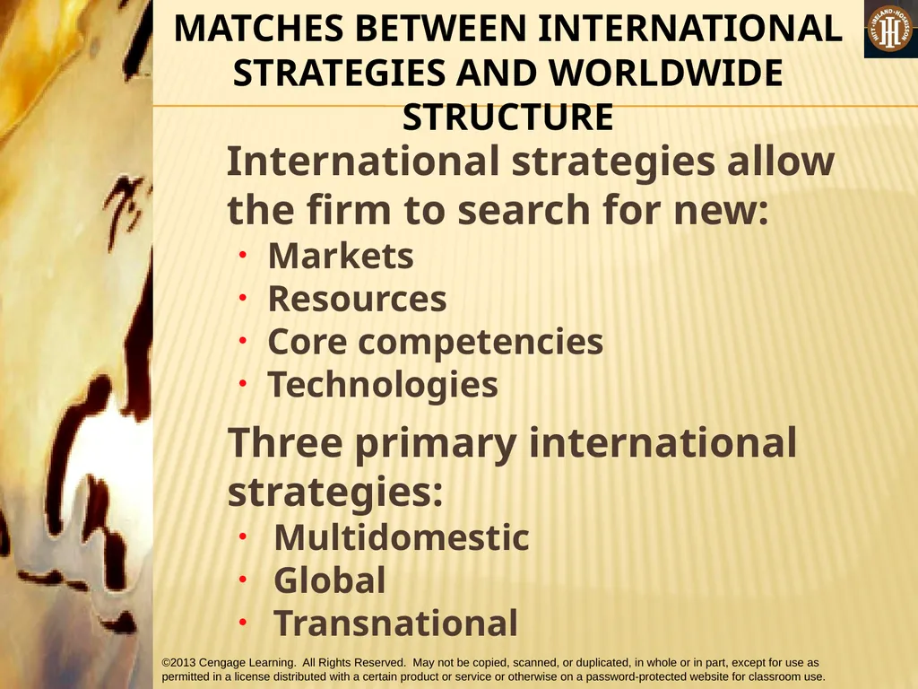 PART 3: STRATEGIC ACTIONS: STRATEGY IMPLEMENTATION - slide 55 of 70