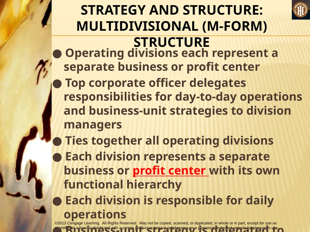 PART 3: STRATEGIC ACTIONS: STRATEGY IMPLEMENTATION - slide 24 of 70