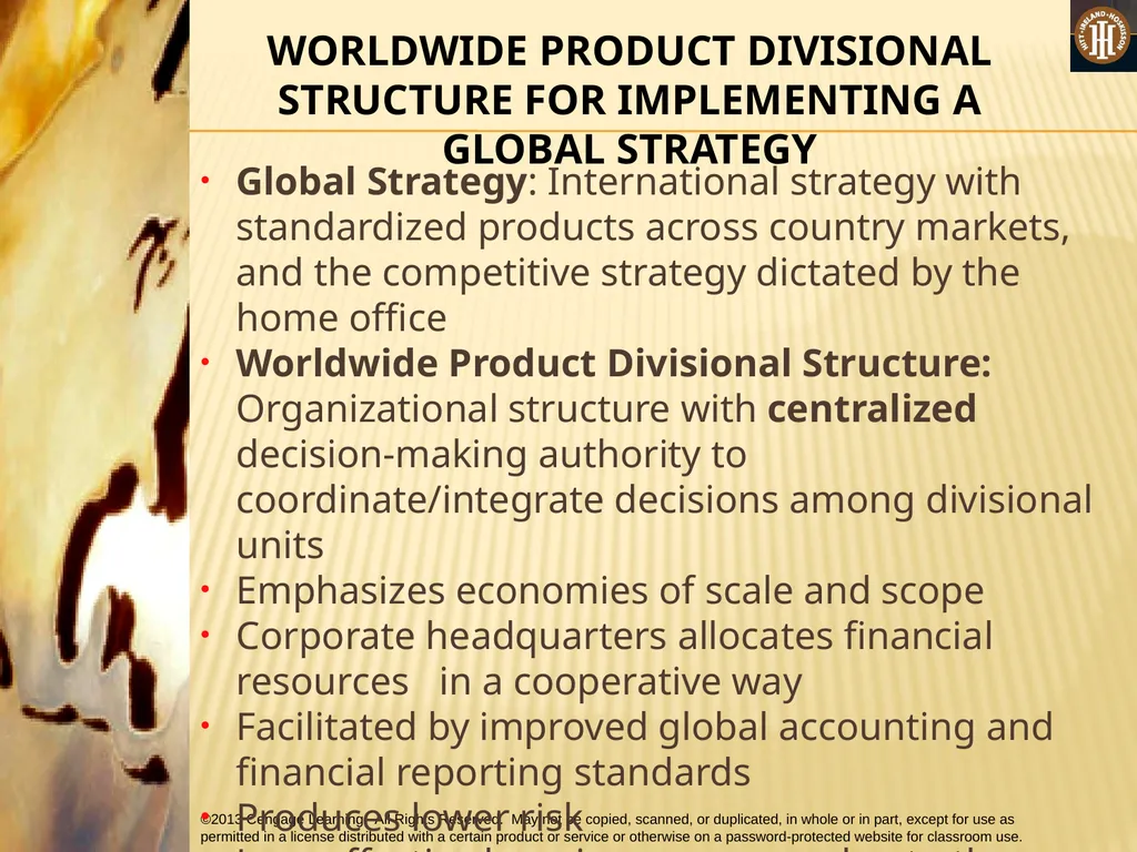 PART 3: STRATEGIC ACTIONS: STRATEGY IMPLEMENTATION - slide 59 of 70
