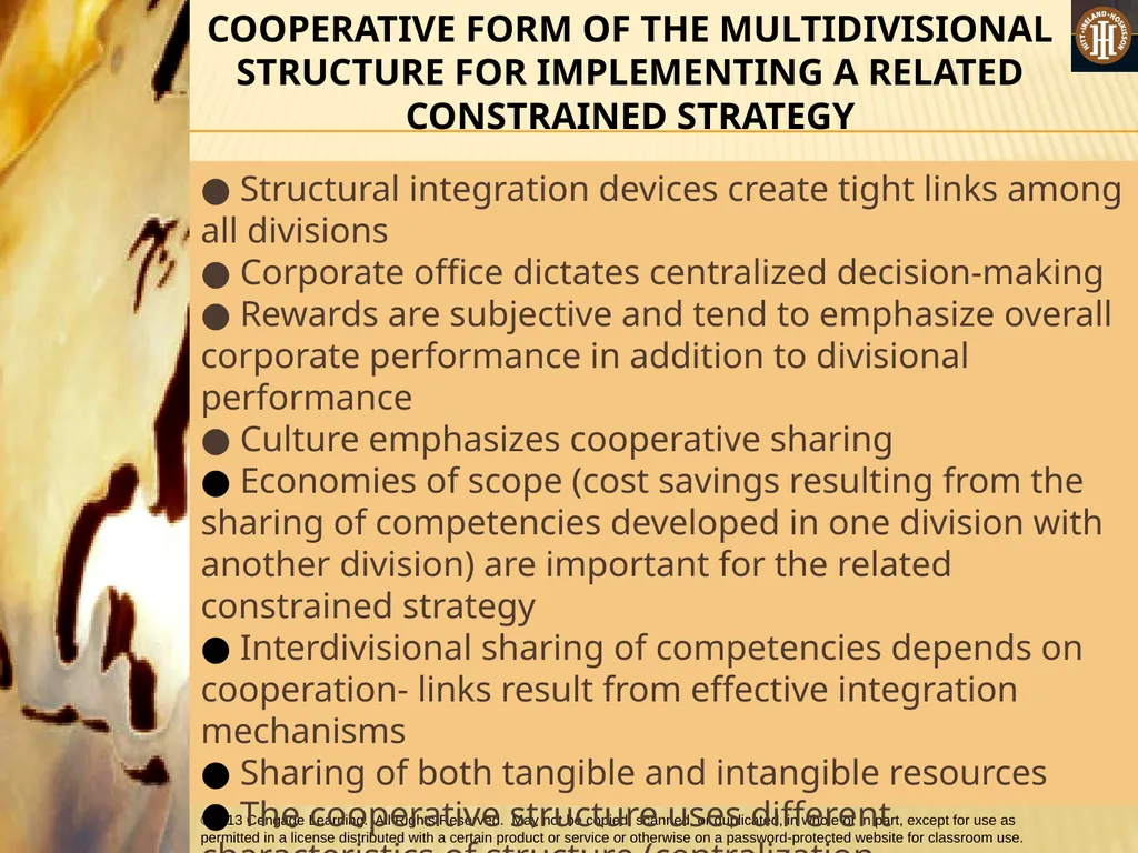 PART 3: STRATEGIC ACTIONS: STRATEGY IMPLEMENTATION - slide 46 of 70