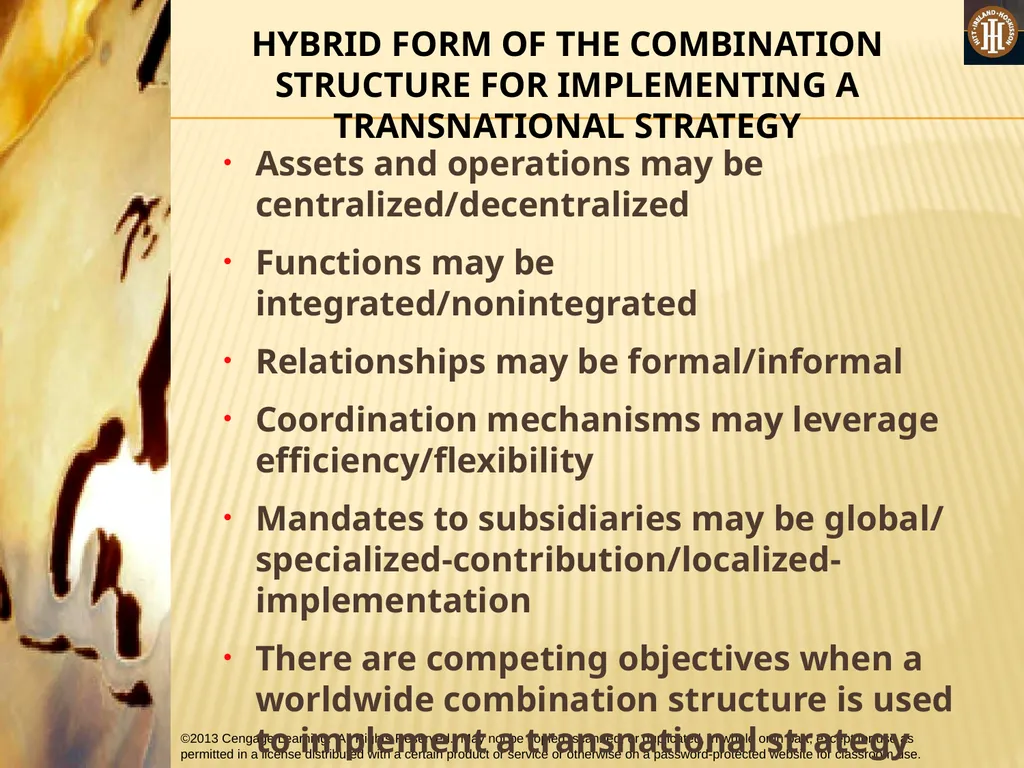 PART 3: STRATEGIC ACTIONS: STRATEGY IMPLEMENTATION - slide 62 of 70
