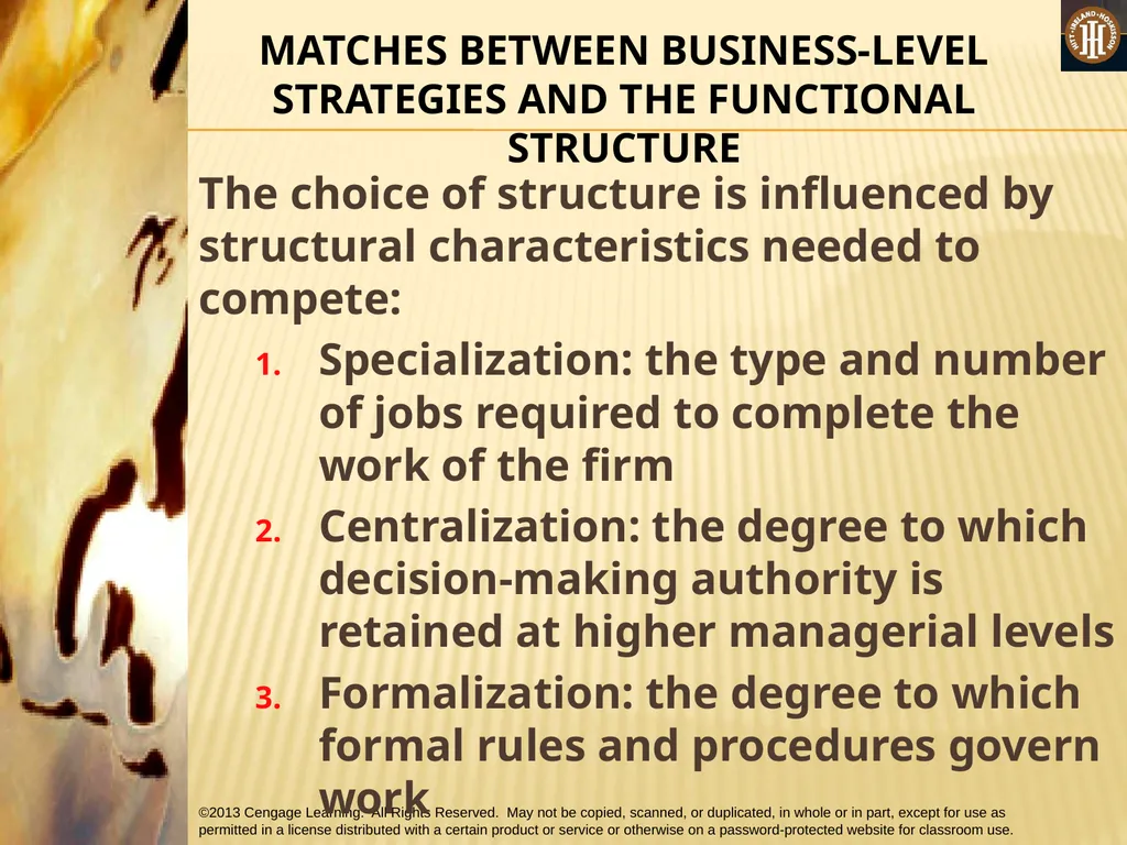 PART 3: STRATEGIC ACTIONS: STRATEGY IMPLEMENTATION - slide 28 of 70