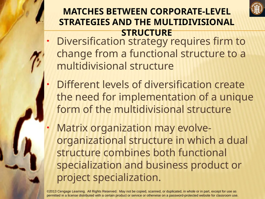 PART 3: STRATEGIC ACTIONS: STRATEGY IMPLEMENTATION - slide 43 of 70