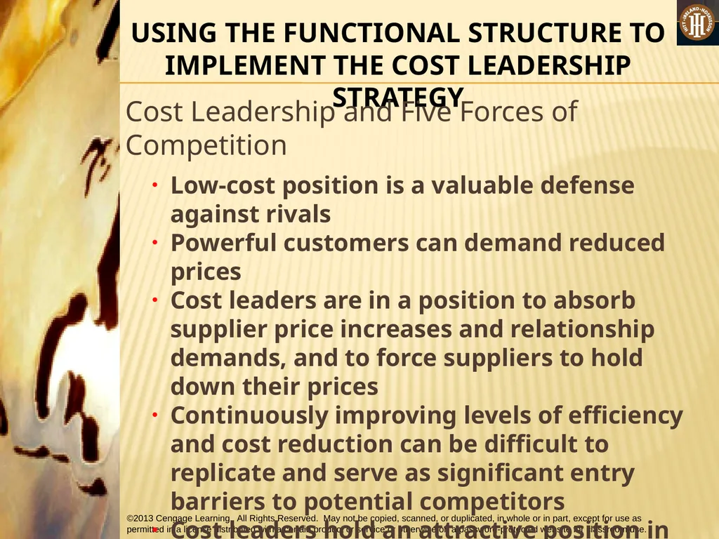 PART 3: STRATEGIC ACTIONS: STRATEGY IMPLEMENTATION - slide 32 of 70
