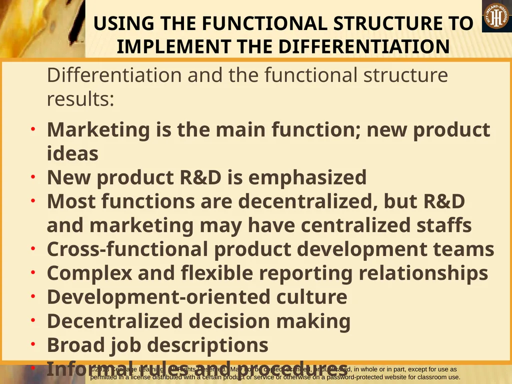 PART 3: STRATEGIC ACTIONS: STRATEGY IMPLEMENTATION - slide 36 of 70