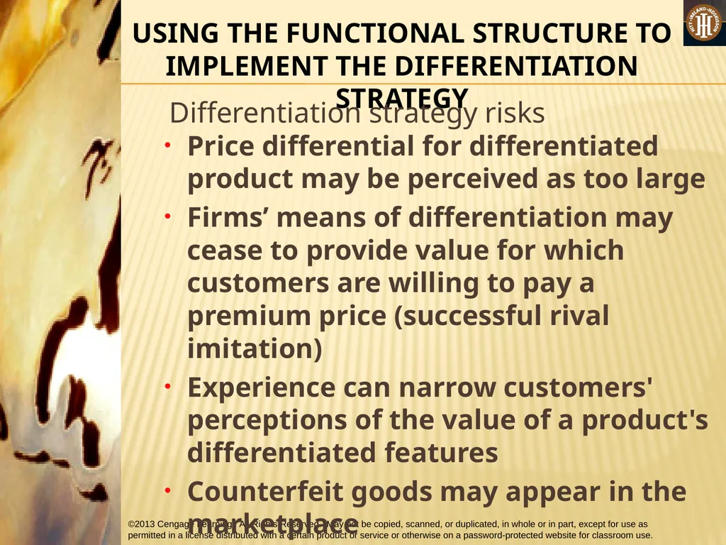PART 3: STRATEGIC ACTIONS: STRATEGY IMPLEMENTATION - slide 39 of 70