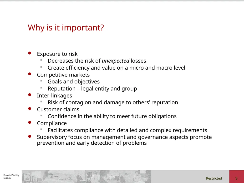 Corporate Governance in a Group Context Regional - slide 3 of 20