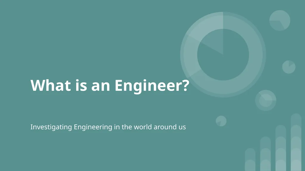 What is an Engineer? Investigating Engineering in