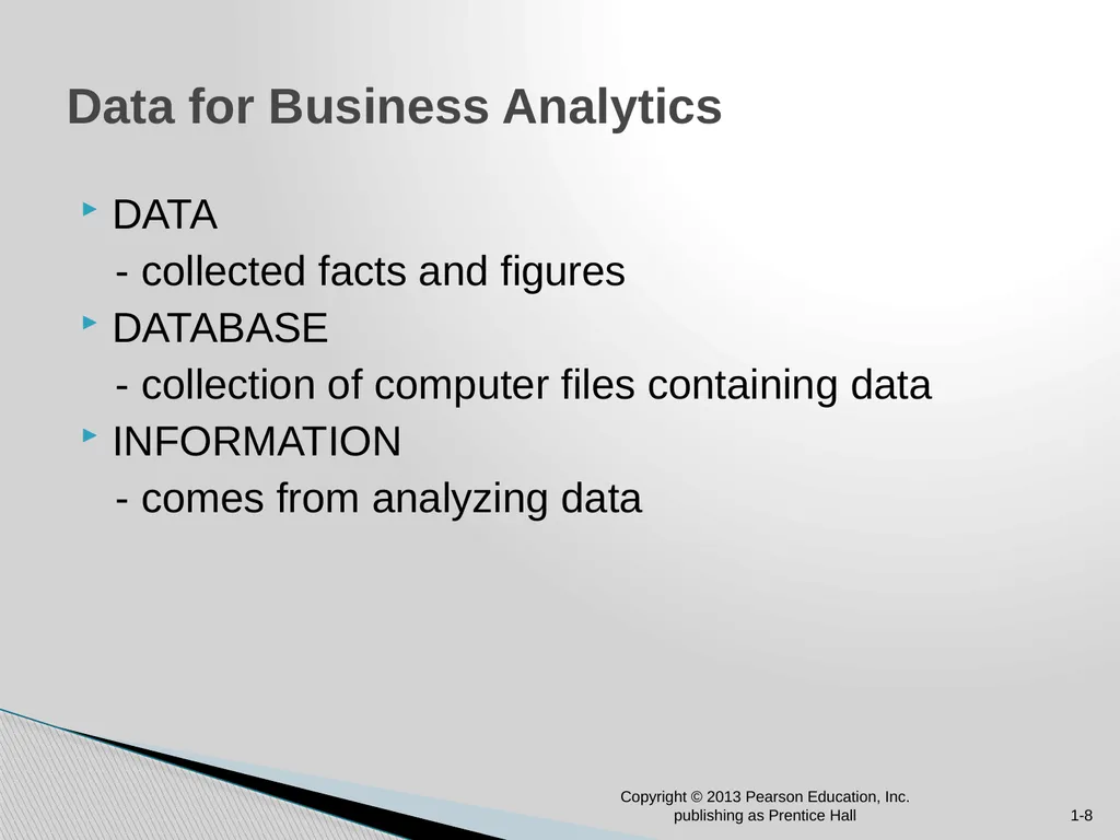 Chapter 1: Introduction to Business Analytics - slide 8 of 28