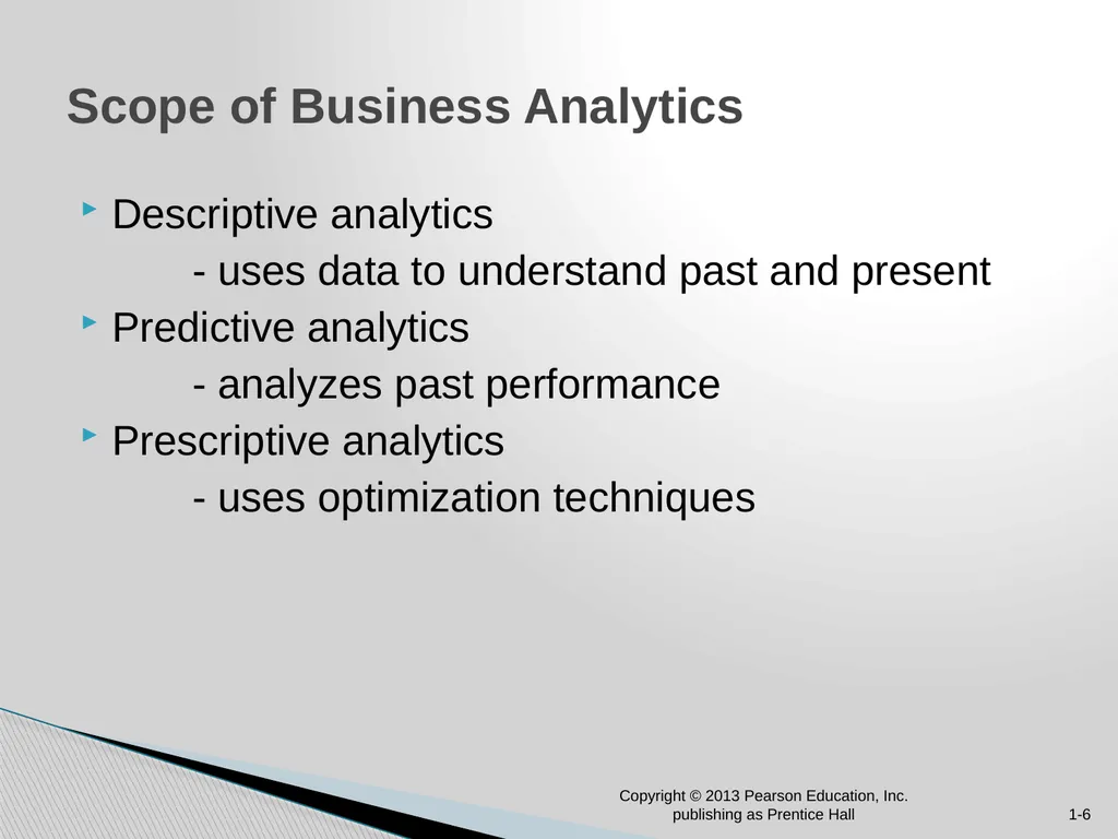 Chapter 1: Introduction to Business Analytics - slide 6 of 28