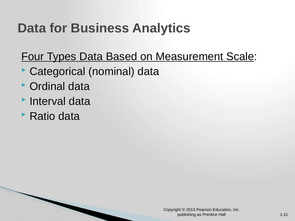 Chapter 1: Introduction to Business Analytics - slide 11 of 28