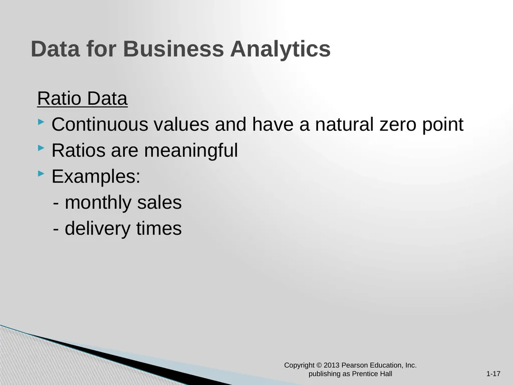 Chapter 1: Introduction to Business Analytics - slide 17 of 28