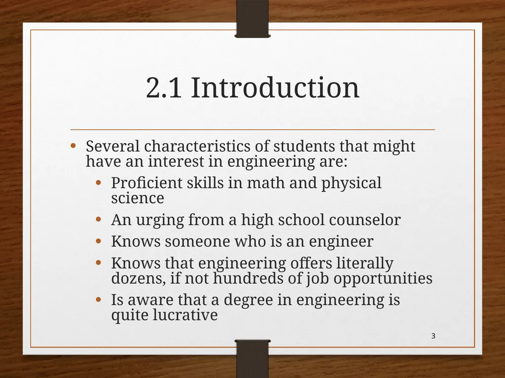 CHAPTER 2 -Engineering Majors ME101 Dr. Nhut Tan - slide 3 of 41