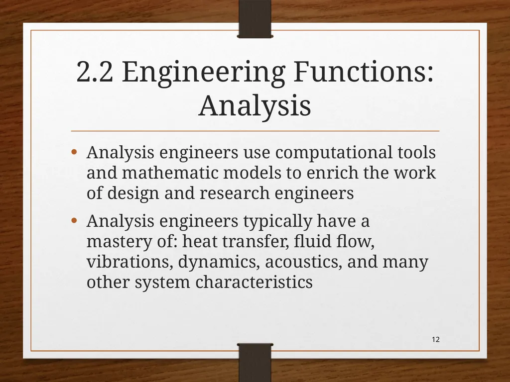 CHAPTER 2 -Engineering Majors ME101 Dr. Nhut Tan - slide 12 of 41