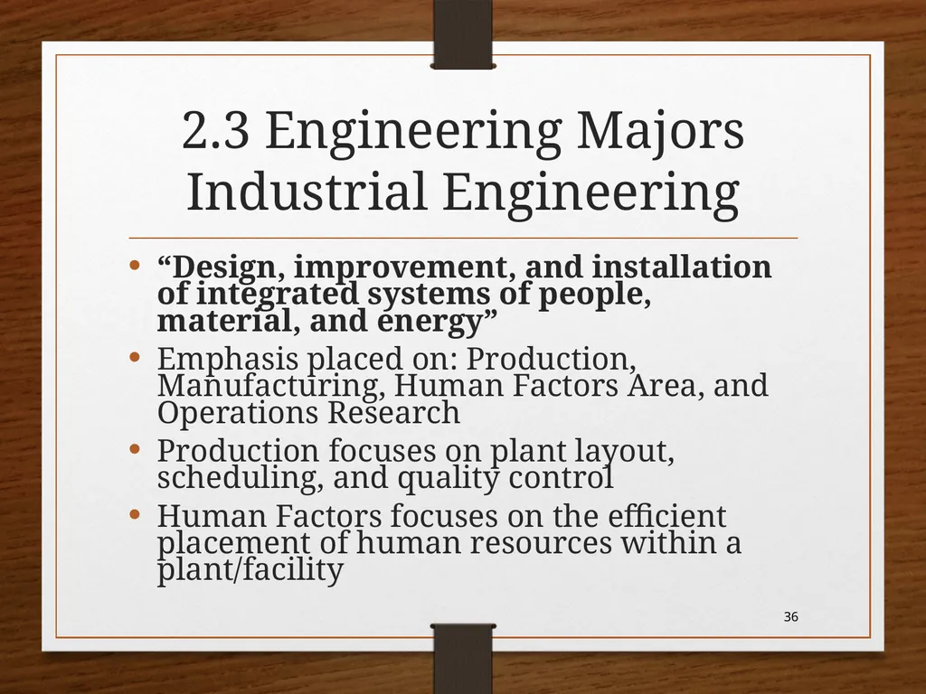 CHAPTER 2 -Engineering Majors ME101 Dr. Nhut Tan - slide 36 of 41