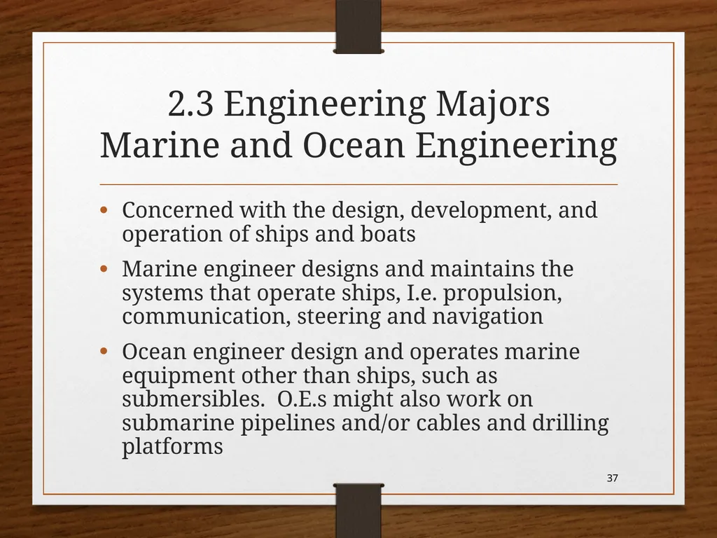 CHAPTER 2 -Engineering Majors ME101 Dr. Nhut Tan - slide 37 of 41