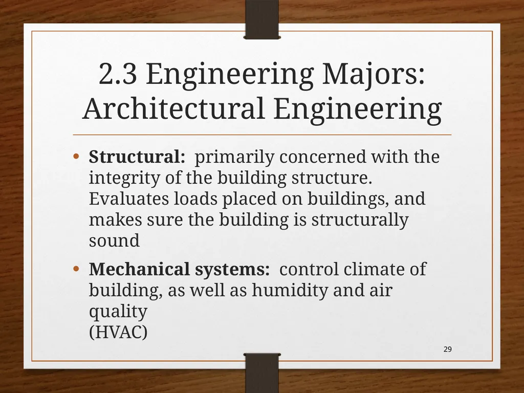 CHAPTER 2 -Engineering Majors ME101 Dr. Nhut Tan - slide 29 of 41