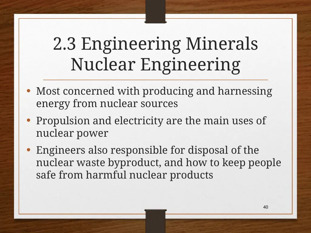 CHAPTER 2 -Engineering Majors ME101 Dr. Nhut Tan - slide 40 of 41