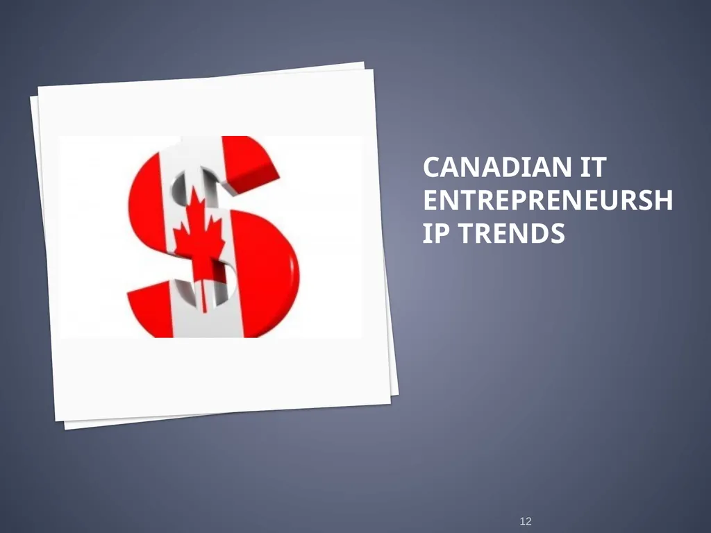 Silicon valley (SV) and Canadian IT ventures - slide 12 of 25