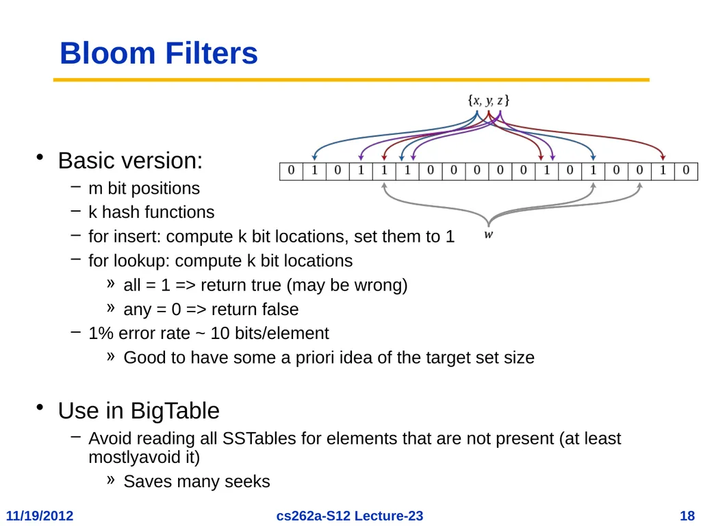 EECS 262a Advanced Topics in Computer Systems - slide 18 of 54
