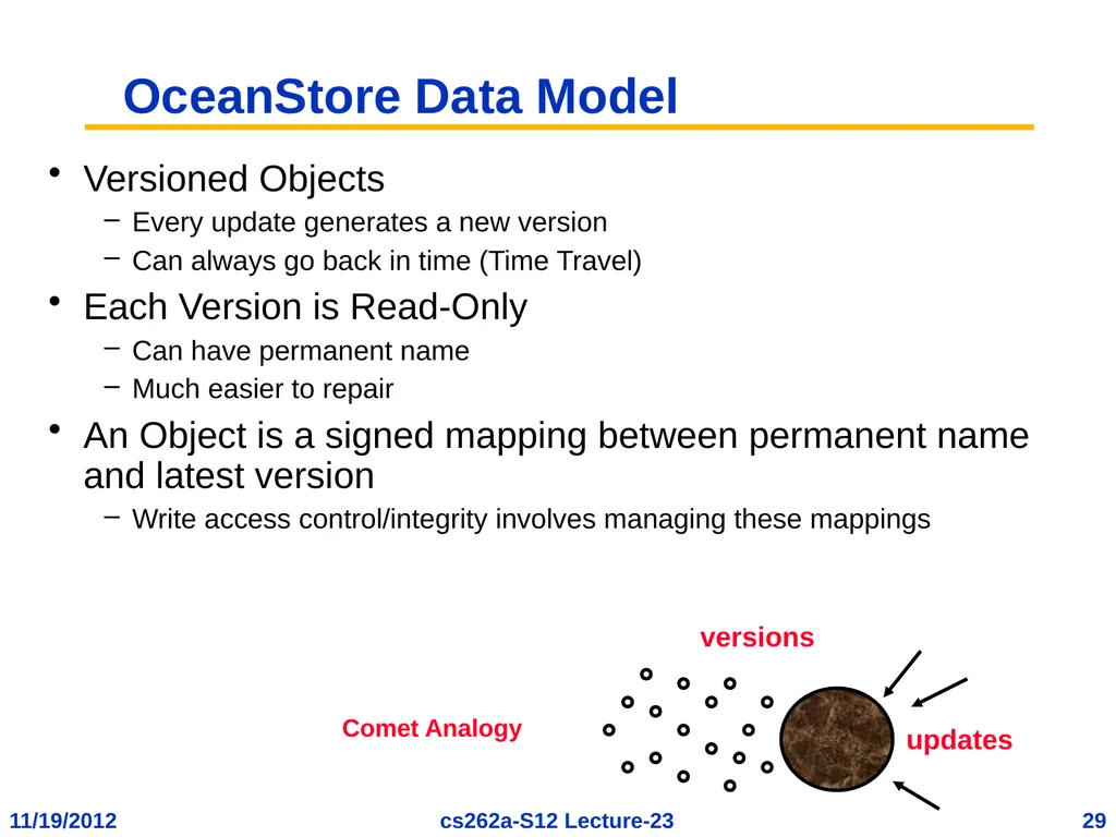EECS 262a Advanced Topics in Computer Systems - slide 29 of 54