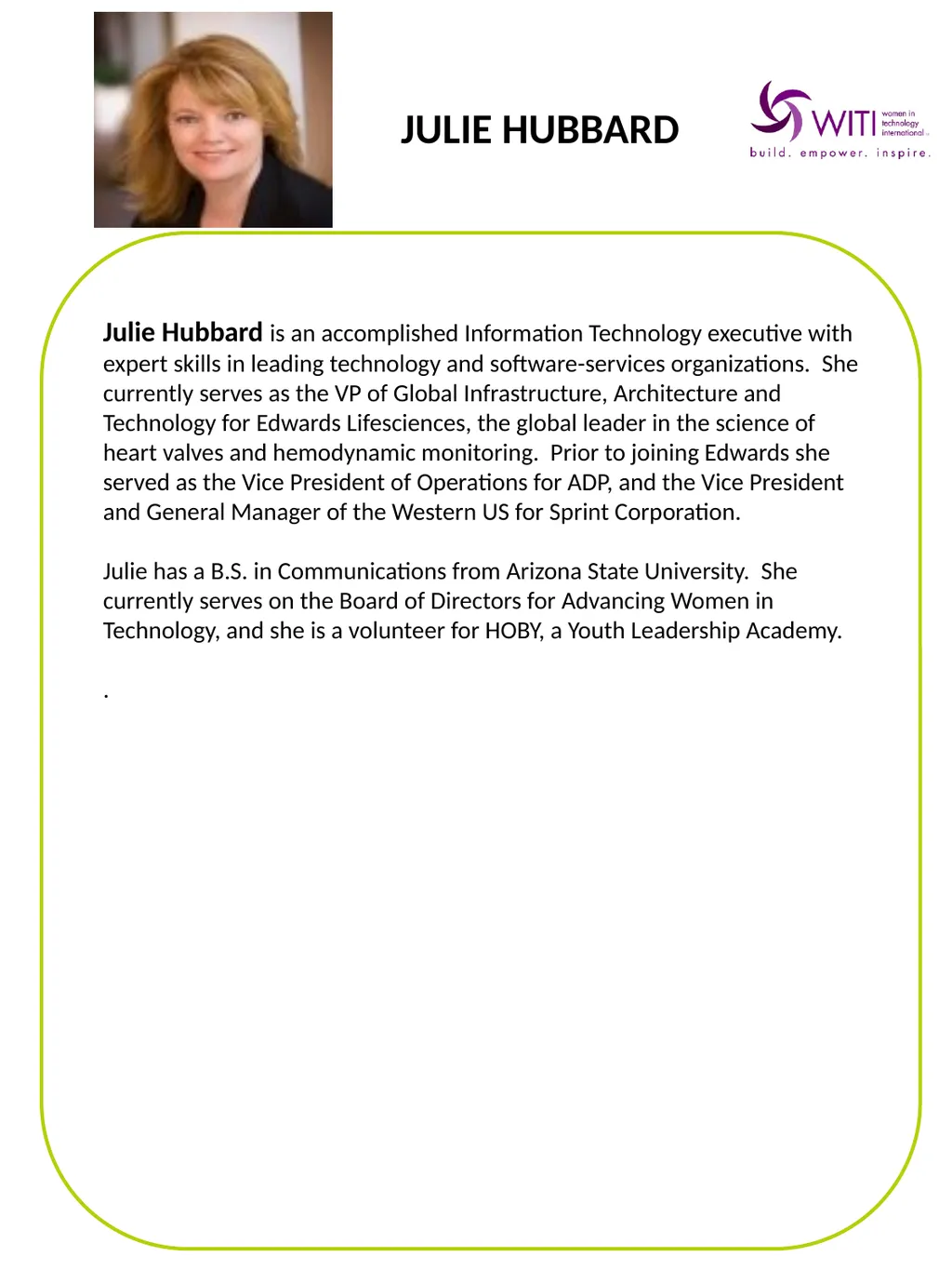 WITI Orange County Network Presents: Leadership - slide 11 of 18