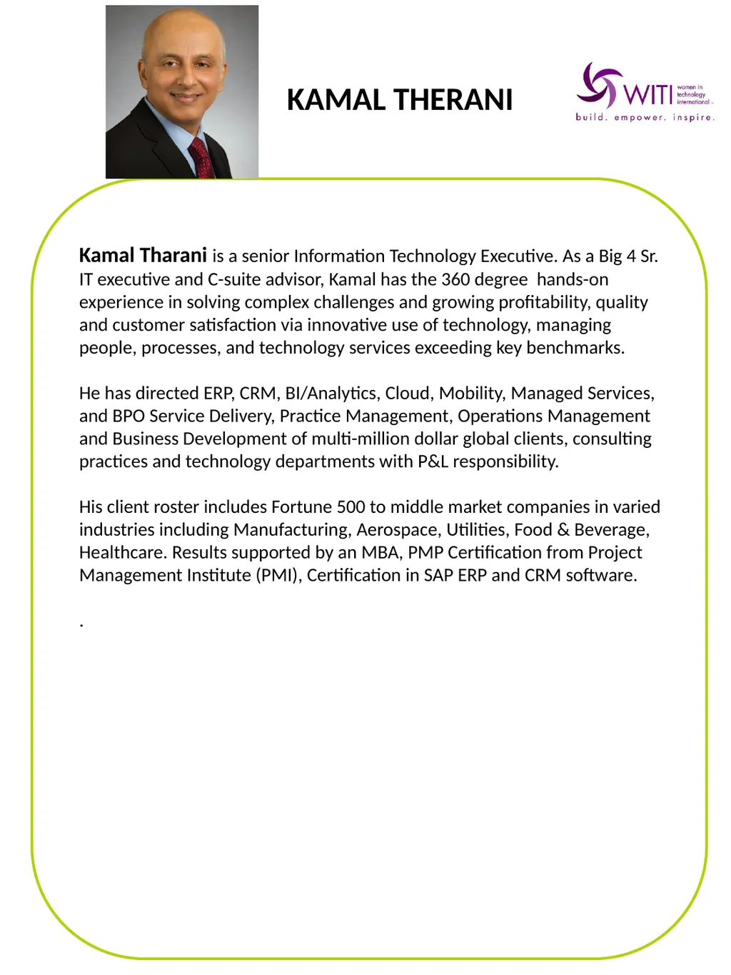 WITI Orange County Network Presents: Leadership - slide 12 of 18