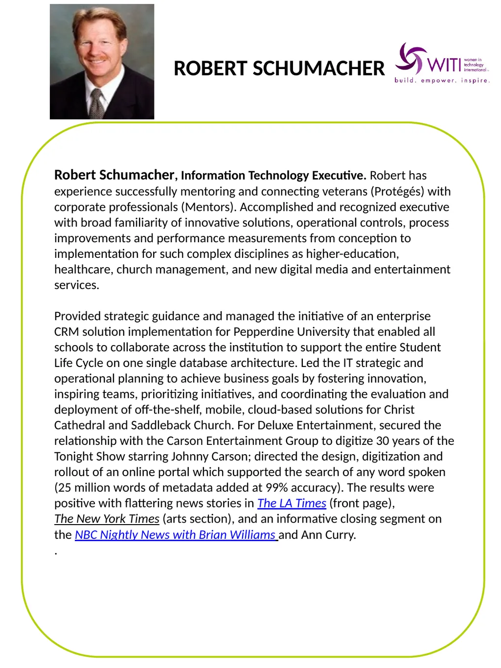 WITI Orange County Network Presents: Leadership - slide 3 of 18
