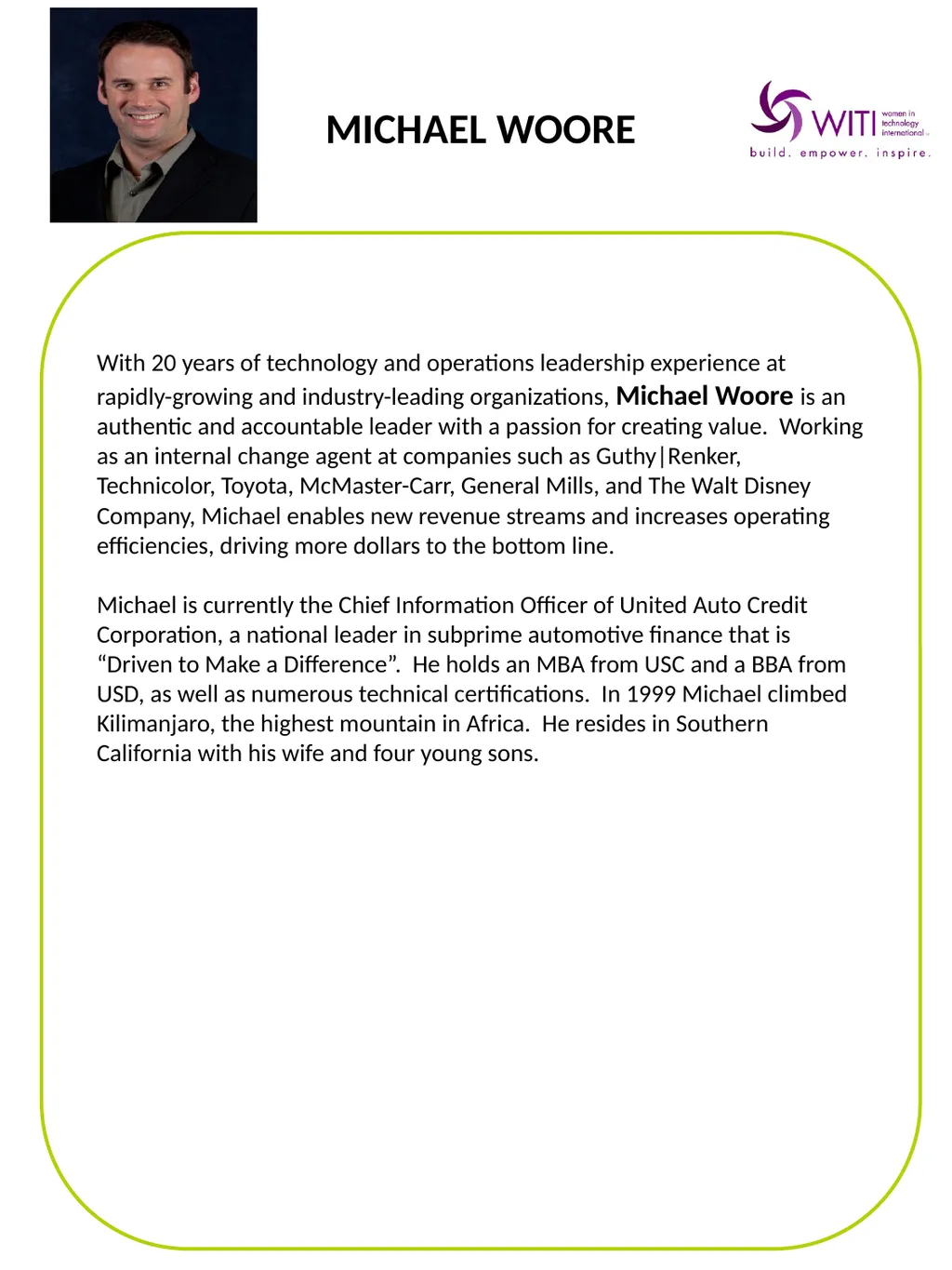 WITI Orange County Network Presents: Leadership - slide 15 of 18
