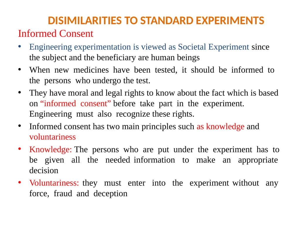 Unit – III ENGINEERING AS SOCIAL EXPERIMENTATION - slide 9 of 50